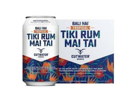 Cutwater Tiki Mai Tai 4pk Supply