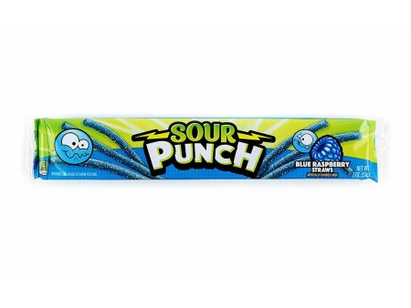 Sour Punch Blue Raspberry Straws on Sale