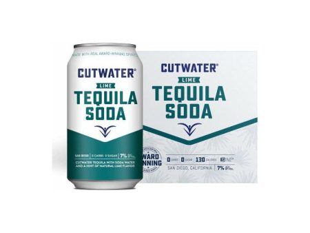 Cutwater Lime Tequila Soda 4pk Online now