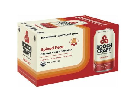 Booch Craft Spiced Pear Hard Kombucha (6pk) on Sale