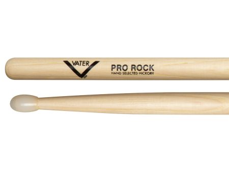 Vater Pro Rock Nylon Tip American Hickory Drumsticks Supply