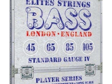 Elites Bass Strings Set Nickel Plated Roundwound For Sale