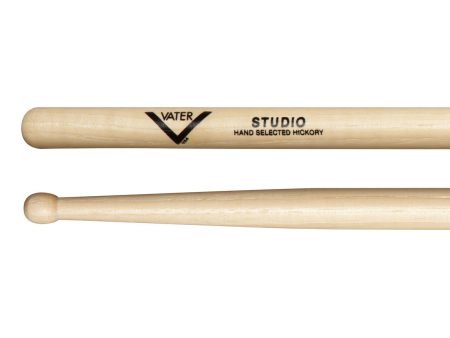 Vater Studio Wood Tip American Hickory Drumsticks For Discount