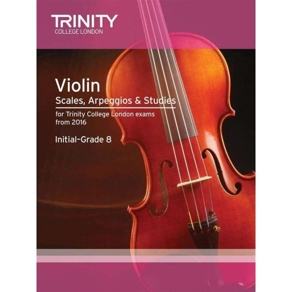 Trinity Violin Scales, Arpeggios & Studies from 2016 Cheap