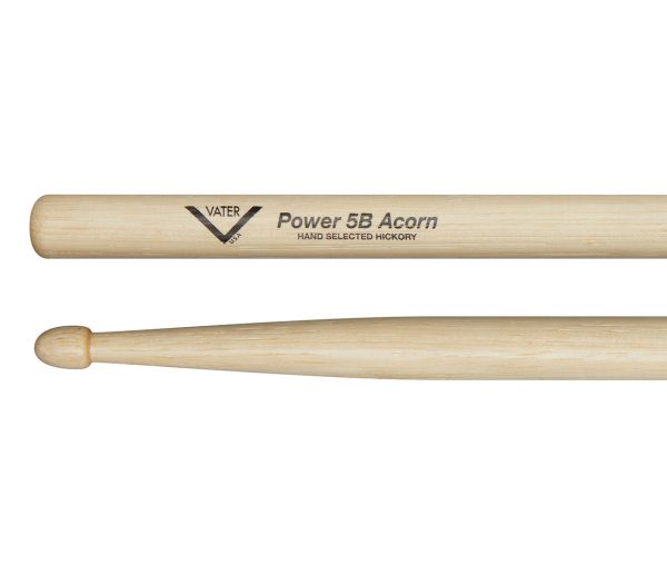 Vater Power 5B Acorn American Hickory Drumsticks For Discount