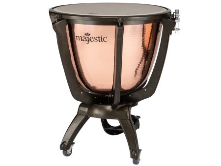 Majestic Prophonic 32  Polished Copper Deep Cambered Timpani Online now