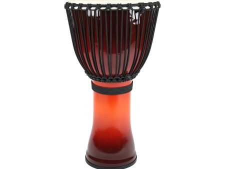 Toca Freestyle II 10  Rope Tuned Djembe in African Sunset For Cheap