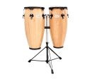 Toca Synergy Conga Set with Double Stand in Natural For Discount