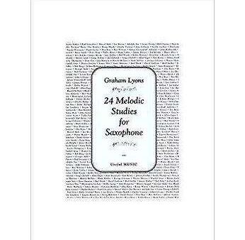 24 Melodic Studies for Saxophone Sale