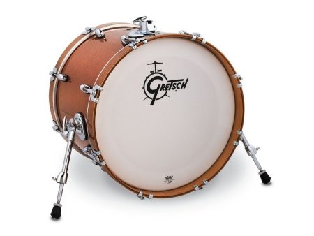 Gretsch Catalina Club Jazz 18  x 14  Bass Drum in Bronze Sparkle Discount