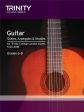 Trinity College London Guitar Scales, Arpeggios & Studies from 2016 Online now