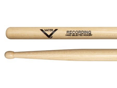 Vater Recording Wood Tip American Hickory Drumsticks For Sale