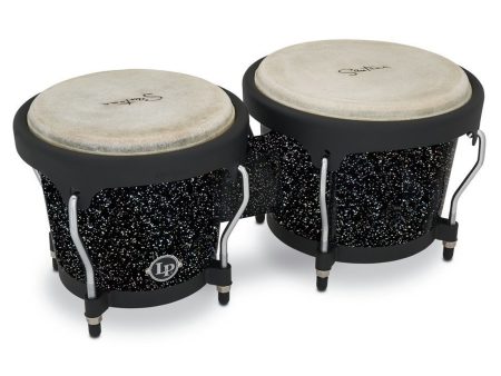 LP Aspire Wood Bongos in Black Magic on Sale