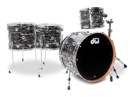 DW Collector s Series 4-Piece Shell Pack in Black Oyster Glass Supply