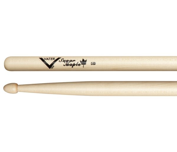 Vater Sugar Maple 5B Wood Tip Drumsticks Hot on Sale