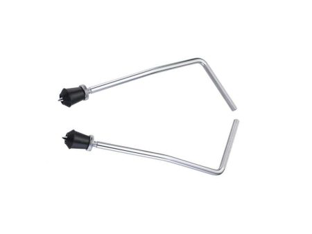 World Max Vintage Bass Drum legs (chrome) PAIR For Cheap