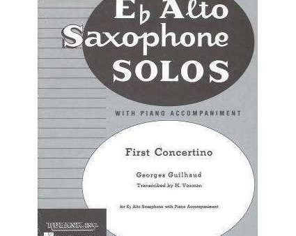 Rubank: Eb Alto Saxophone Solos (w  Piano Accompaniment) For Sale