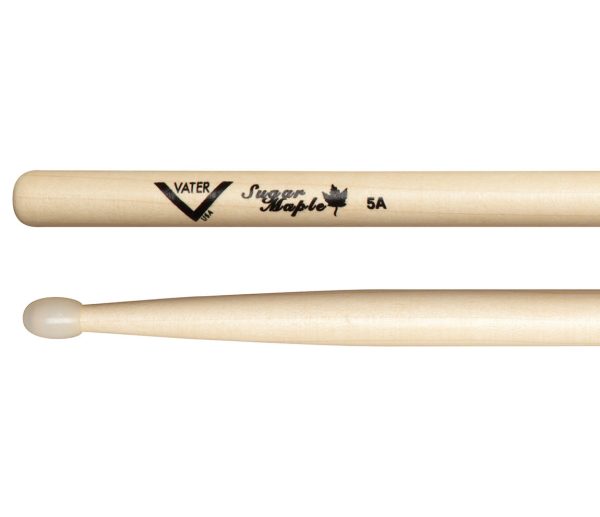 Vater Sugar Maple 5A Nylon Tip Drumsticks Online now