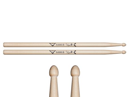 Vater Sugar Maple Classics 2B Wood Tip Drumsticks Online now