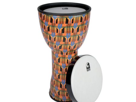 Toca Freestyle II 12  Nesting Drum in Kente Cloth Supply