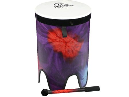 Toca Freestyle II 16  Nesting Tom Tom Drum in Woodstock Purple Supply