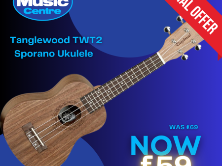 Tanglewood TWT-2 Tiare Soprano Ukulele For Discount