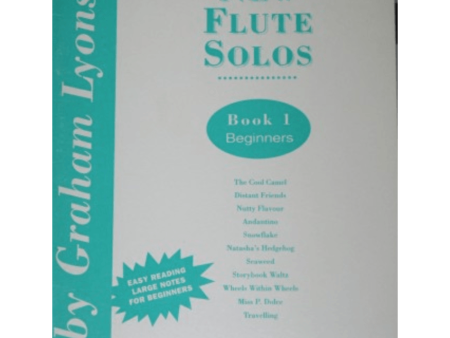 New Flute Solos by Graham Lyons on Sale