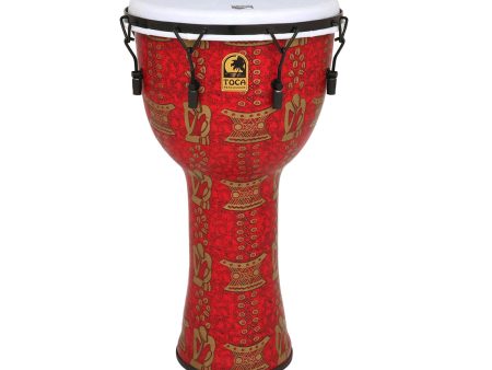 Toca Freestyle II 14  Mechanically Tuned Djembe in Thinker Online Hot Sale