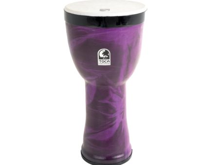 Toca Freestyle II 12  Nesting Drum in Woodstock Purple on Sale