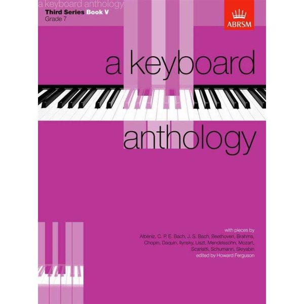 ABRSM A Keyboard Anthology Third Series Supply