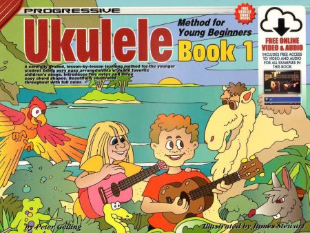 Progressive Ukulele Method for Young Beginners on Sale