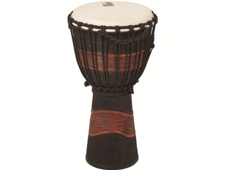 Toca Street 8  Djembe in Brown & Black For Cheap