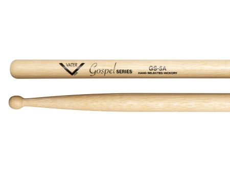 Vater Gospel 5A Wood Tip Drumsticks Online