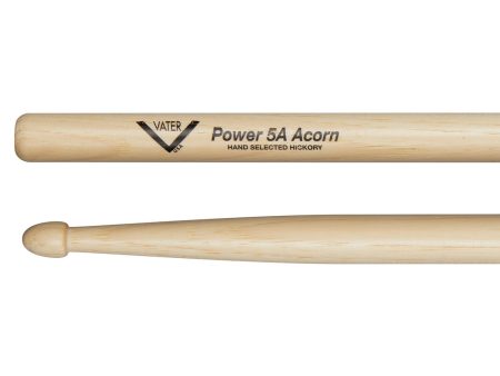 Vater Power 5A Acorn American Hickory Drumsticks Sale