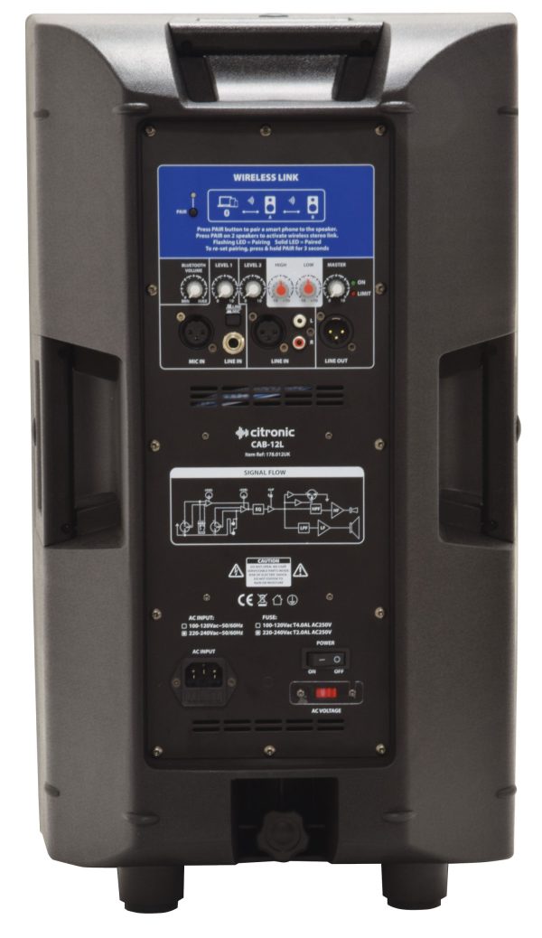 Citronic CAB Series Active Cabinets With BlueTooth Link 12  Online Hot Sale