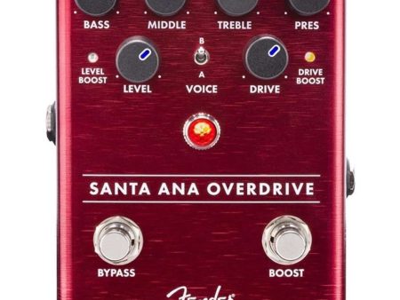 Fender Santa Ana Overdrive Pedal Fashion