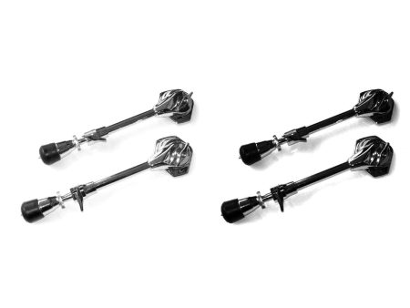 World Max Bass Drum Spurs (chrome) PAIR Discount