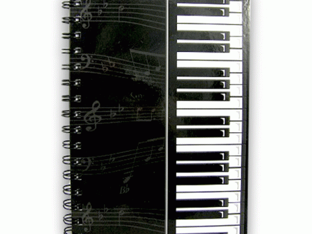 Notebook Piano Keys Design Cheap