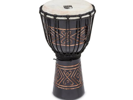 Toca Street 8  Djembe in Black Onyx Online Hot Sale