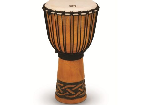 Toca Origins 12  Roped Tuned Djembe in Tribal Mask Sale