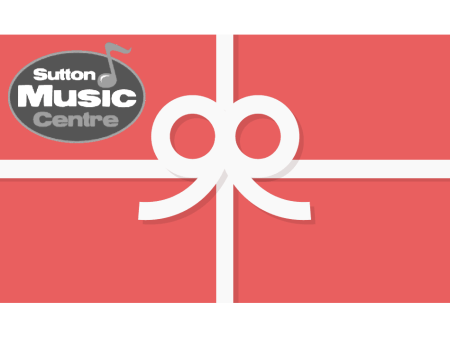 Sutton Music Centre Gift Card Online now