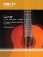 Trinity College London Guitar Scales, Arpeggios & Studies from 2016 Online now