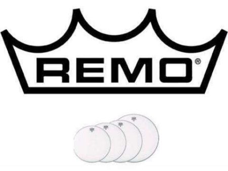 Remo ProPack Emperor Heads, 12 , 13 , 16  and 14  Snare For Discount