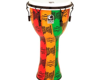 Toca Freestyle II 12  Mechanically Tuned Djembe in Spirit Fashion