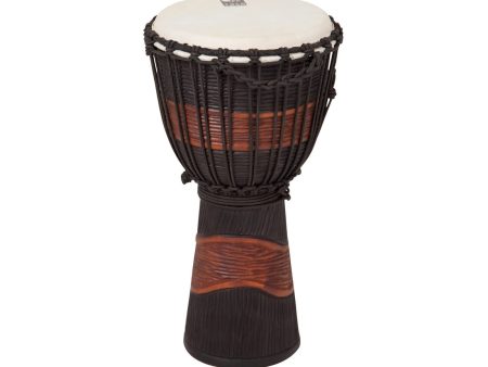 Toca Street 10  Djembe in Brown & Black Cheap