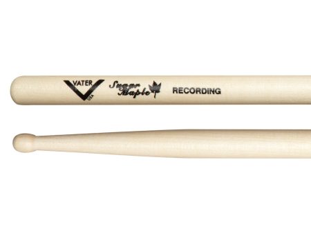 Vater Sugar Maple Recording Wood Tip Drumsticks Supply