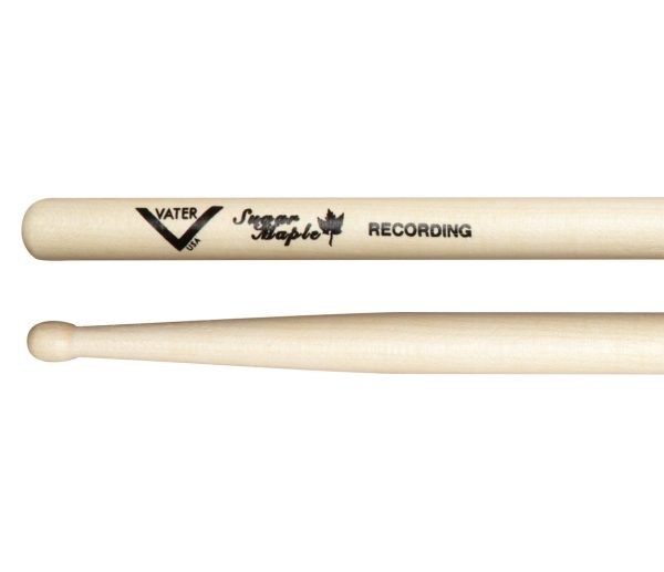 Vater Sugar Maple Recording Wood Tip Drumsticks Supply