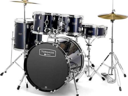 TORNADO BY MAPEX 5 Piece drum kit (Rock sizes) Cheap