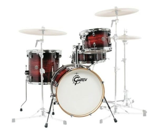 Gretsch Catalina Club Rock 24  x 14  Bass Drum in Gloss Antique Burst Online Sale