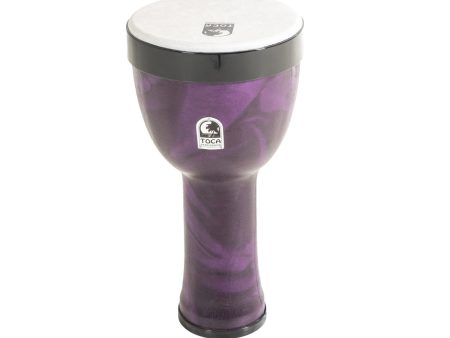 Toca Freestyle II 8  Nesting Drum in Woodstock Purple on Sale